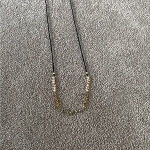 Elegant Gold and Silver Necklace